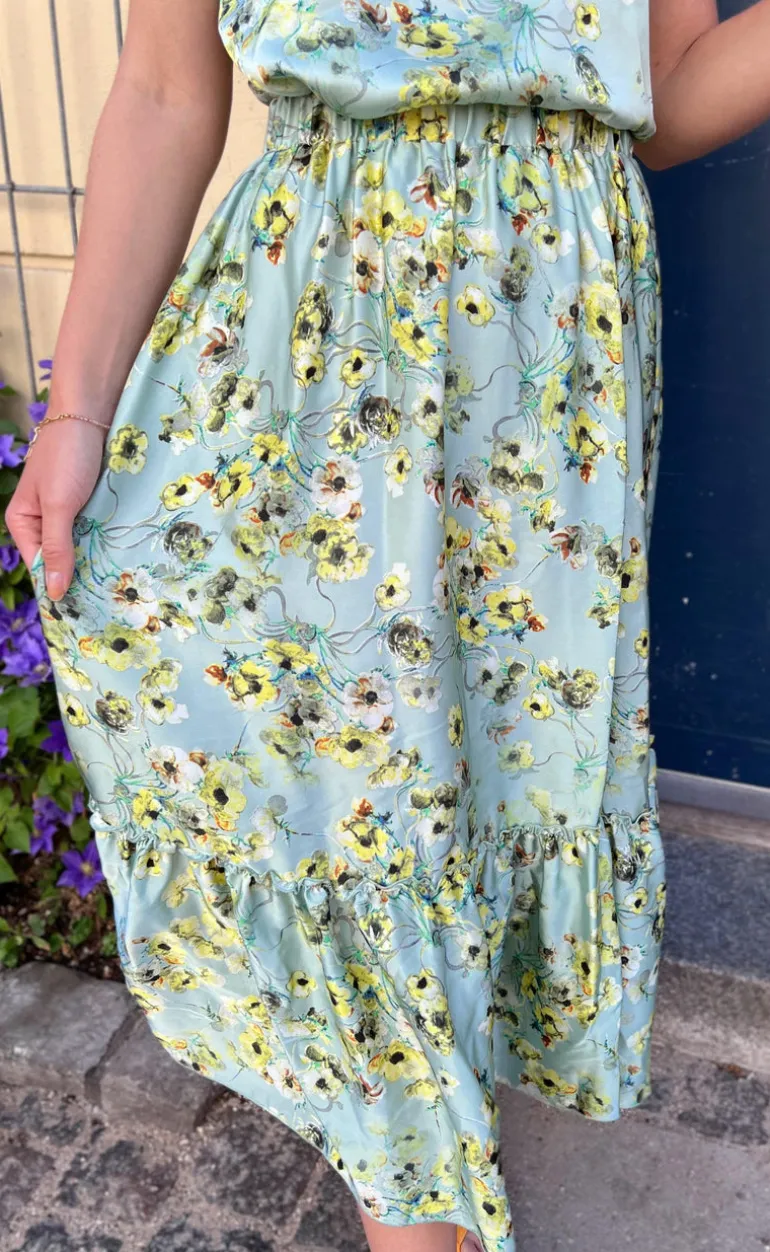 Say INA Copenhagen Nederdel - Hanna - Green Summer
