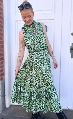 Say INA Copenhagen Nederdel - Hanna - Green Leo