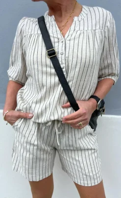 Say INA Copenhagen Shorts - Alba - Off White