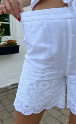 Say INA Copenhagen Shorts - Line - White