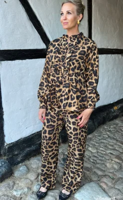 Say INA Copenhagen Skjorte - Evie - Leopard