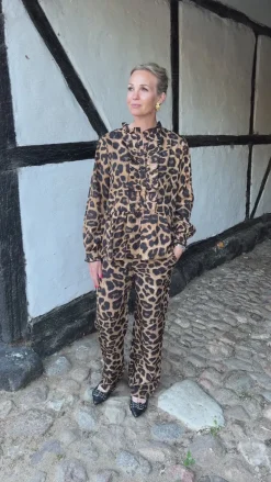 Say INA Copenhagen Skjorte - Evie - Leopard