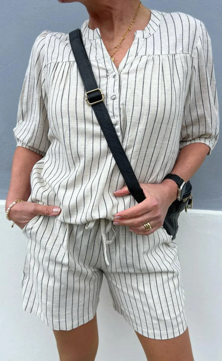 Say INA Copenhagen Top - Alba - Off White