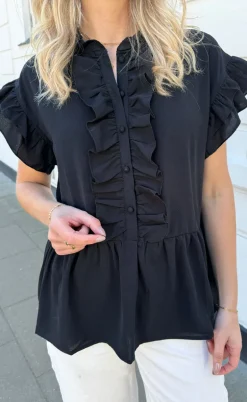 Say INA Copenhagen Top - Freya - Black