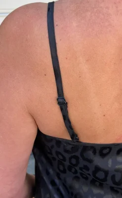Say INA Copenhagen Top - Kiki - Black Leopard