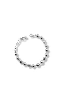 Smykkeli Copenhagen Armbånd - Chunky Bobble - Silver Colour
