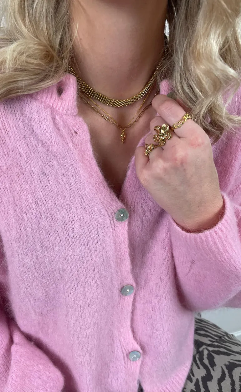 Smykkeli Copenhagen Halskæde - Patricia - Gold Colour