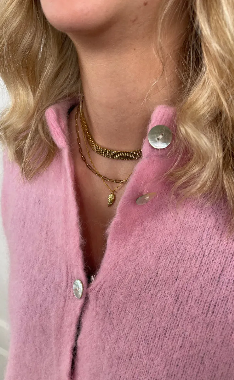 Smykkeli Copenhagen Halskæde - Patricia - Gold Colour