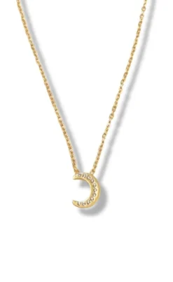 Smykkeli Copenhagen Halskæde - Havana Moon - Gold Colour
