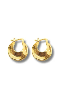 Smykkeli Copenhagen Øreringe - Kaya - Gold Colour