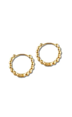 Smykkeli Copenhagen Øreringe - Emily Small - Gold Colour