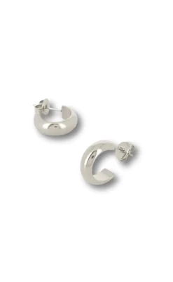 Smykkeli Copenhagen Øreringe / Hoops - Dubai - Silver Colour