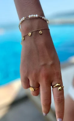 Smykkeli Copenhagen Ring - Brooklyn - Gold Colour