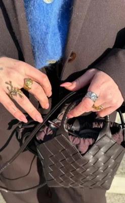 Smykkeli Copenhagen Ring - Mom - Golden