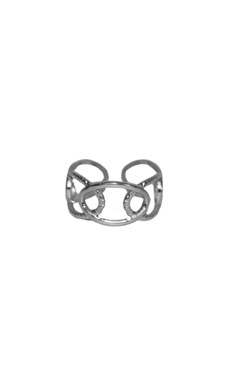 Smykkeli Copenhagen Ring - Svaneke - Silver Colour