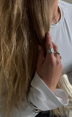 Smykkeli Copenhagen Ring - Mathilde - Silver Colour