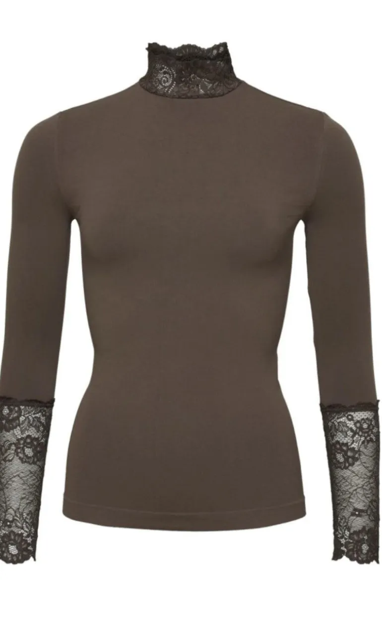 Tim & Simonsen Bluse - Abby - Caffe