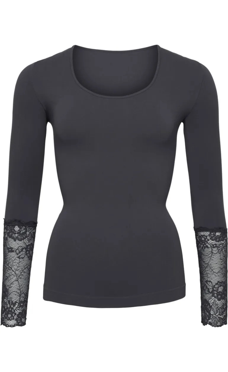 Tim & Simonsen Bluse - Mary - Antracite