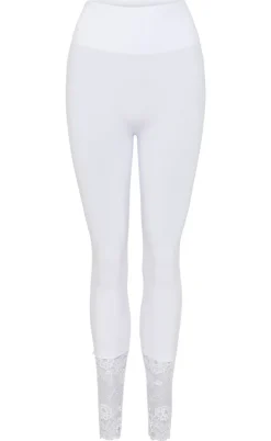 Tim & Simonsen Leggings - Martha Lace - Bianco