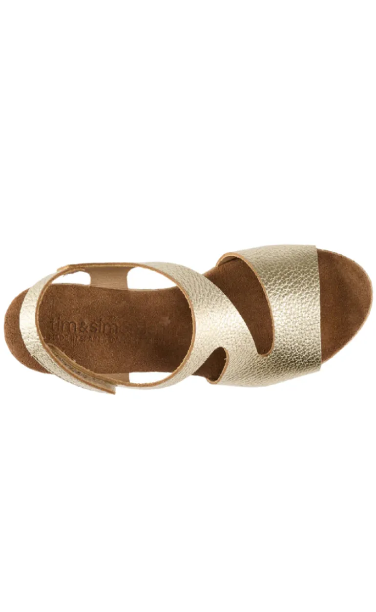 Tim & Simonsen Sandaler - Masha Nature - Platino