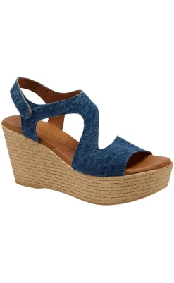 Tim & Simonsen Sandaler - Masha - Jeans Denim Lavado