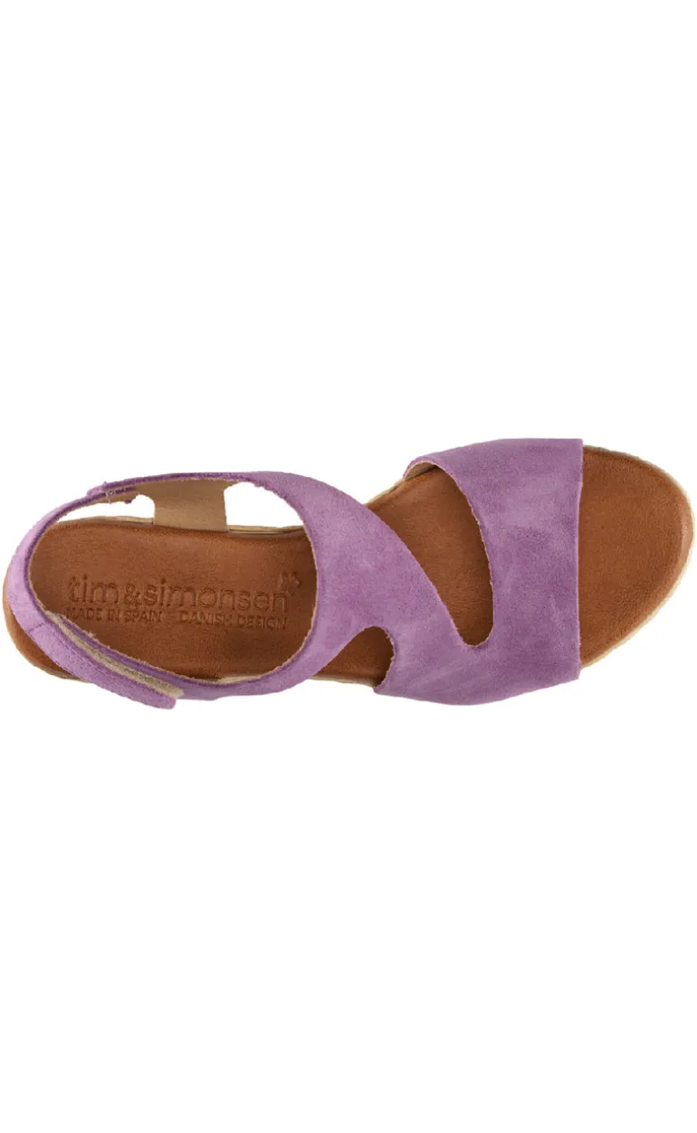 Tim & Simonsen Sandaler - Katia Suede - Lavanda