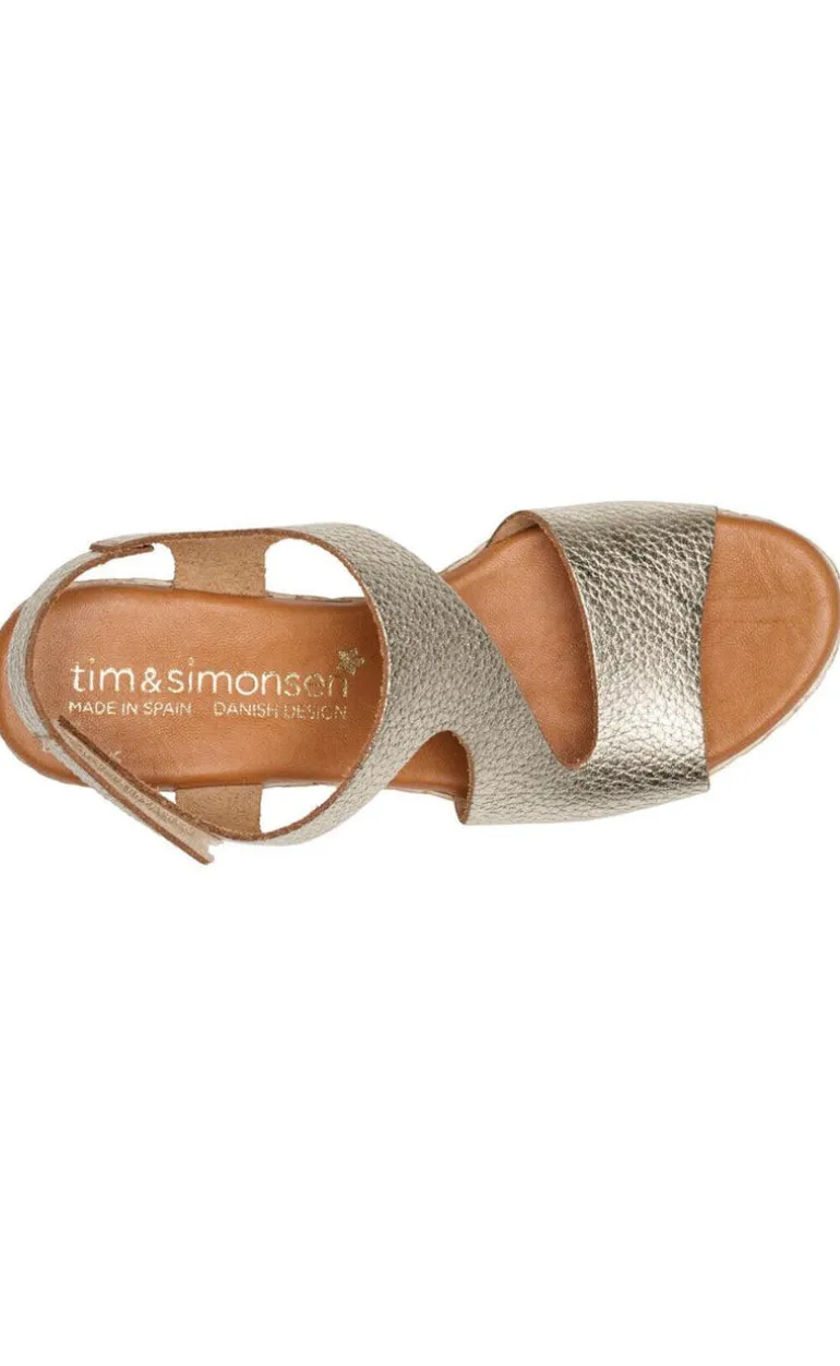 Tim & Simonsen Sandaler - Katia - Platino