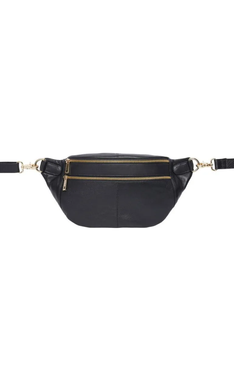 Tim & Simonsen Taske - Astrid Bumbag - Black / Gold
