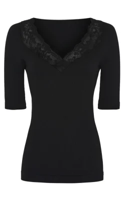 Tim & Simonsen Top - Belen SS - Nero