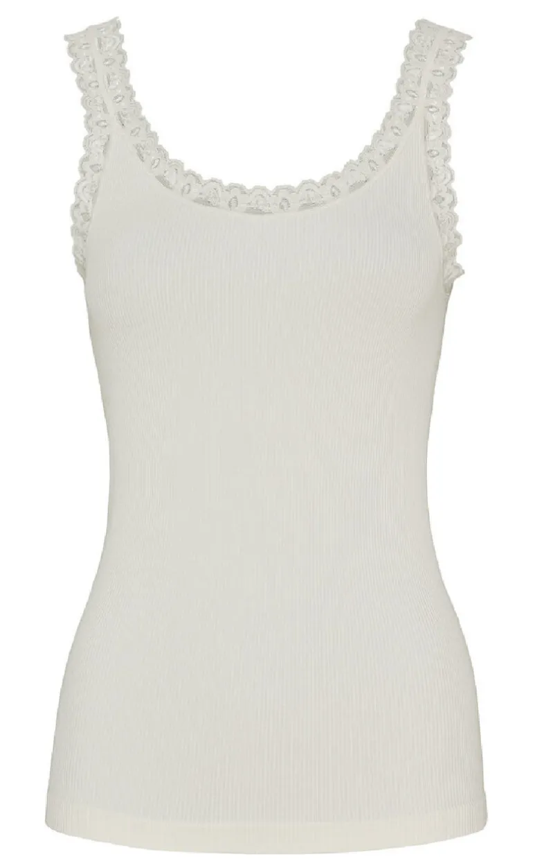 Tim & Simonsen Top - Frida Rib - Ivory