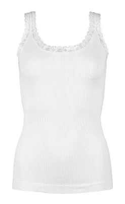 Tim & Simonsen Top - Frida Rib - Bianco