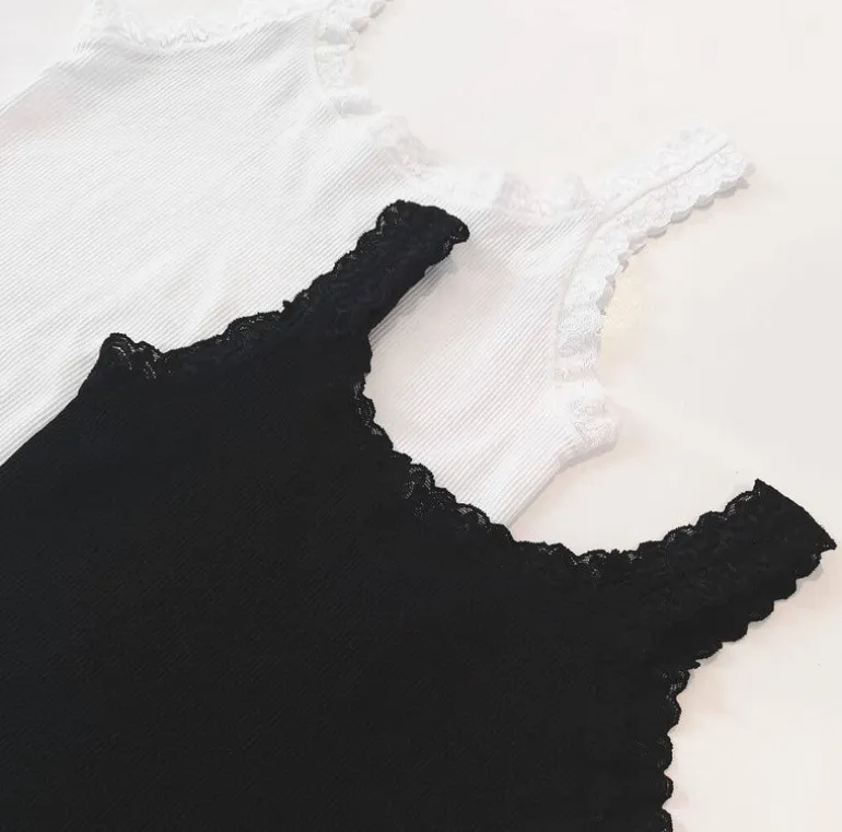 Tim & Simonsen Top - Frida Rib - Bianco