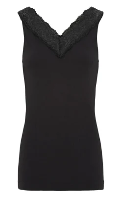 Tim & Simonsen Top - Miriam - Nero