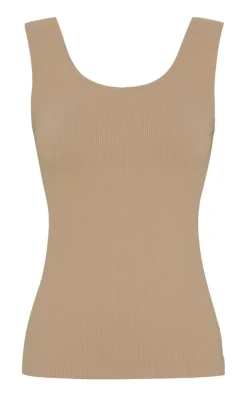 Tim & Simonsen Top - Tulle Rib - Nudo