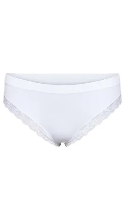 Tim & Simonsen Trusser - Feline Rib - Bianco