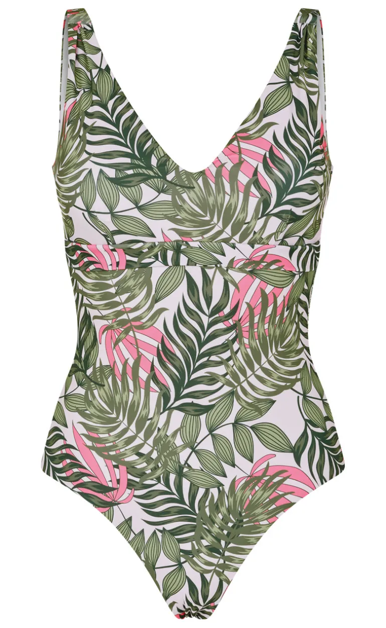 Unica Copenhagen Badedragt - Kathrin - Palm Print