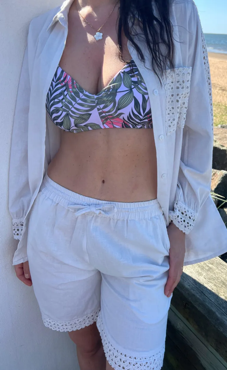 Unica Copenhagen Bikini Overdel / Top - Eda - Palm Print
