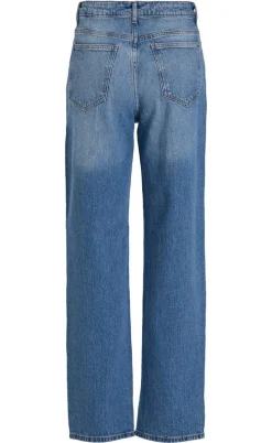 VILA Bukser / Jeans - Kelly - Medium Blue Denim