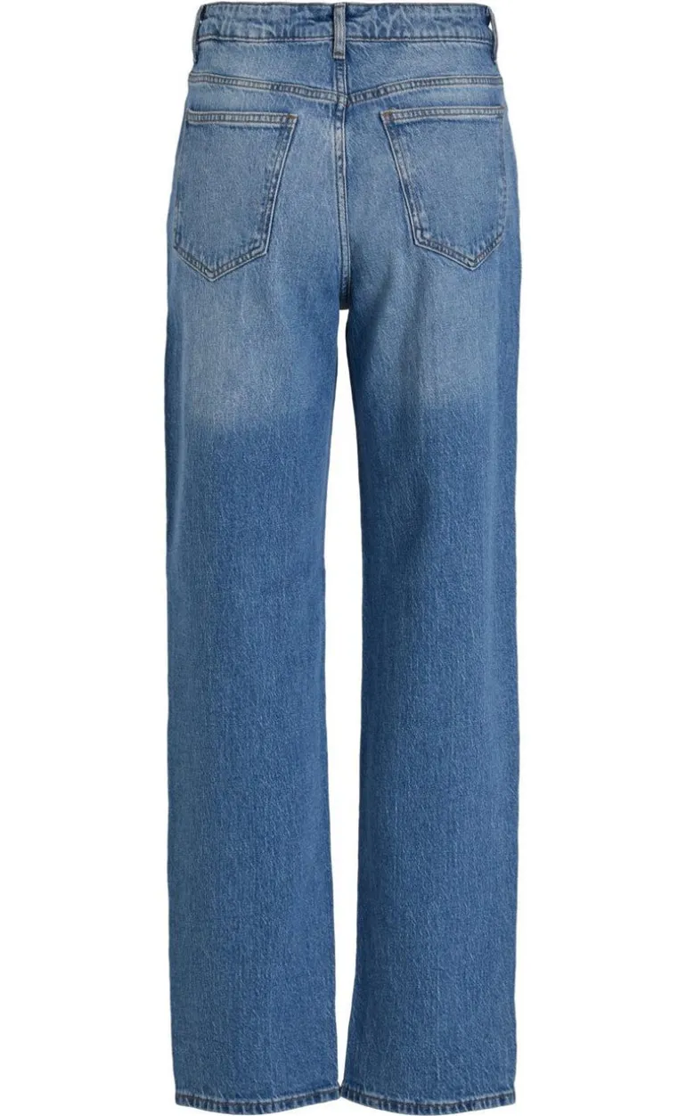 VILA Bukser / Jeans - Kelly - Medium Blue Denim