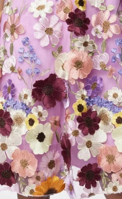 YAS Kjole - Flowering - Pink Lavender