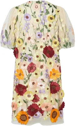 YAS Kjole - Flowering - Whisper White